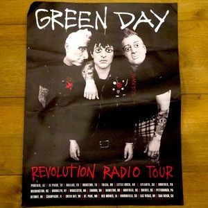 Green Day Revolution Radio 2017 Poster!!!🎸🥁🤘🏻